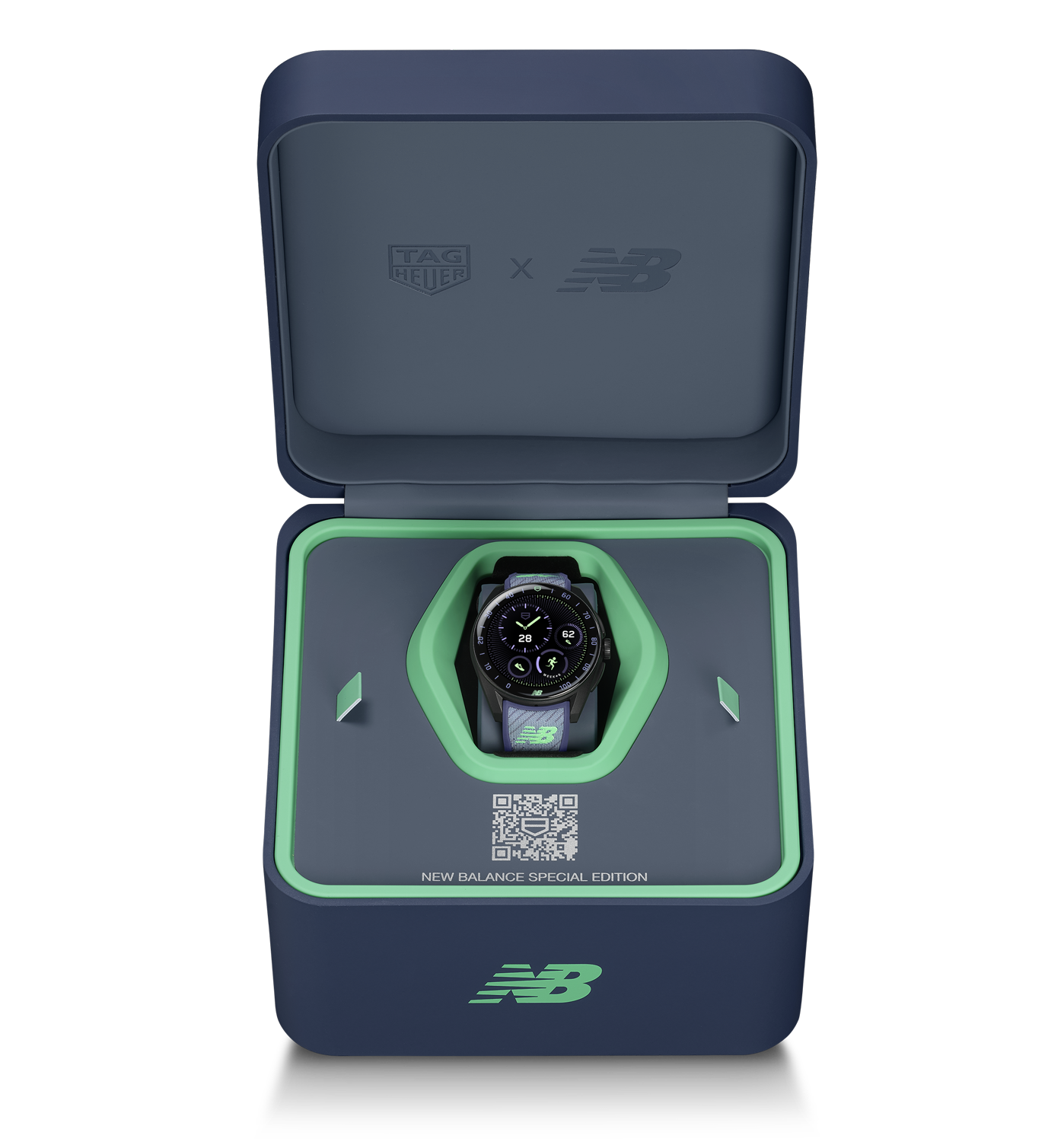 Quadrante dedicato New Balance sul TAG Heuer Connected
