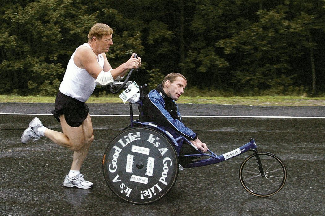 Dick e Rick Hoyt Dick and Rick Hoyt