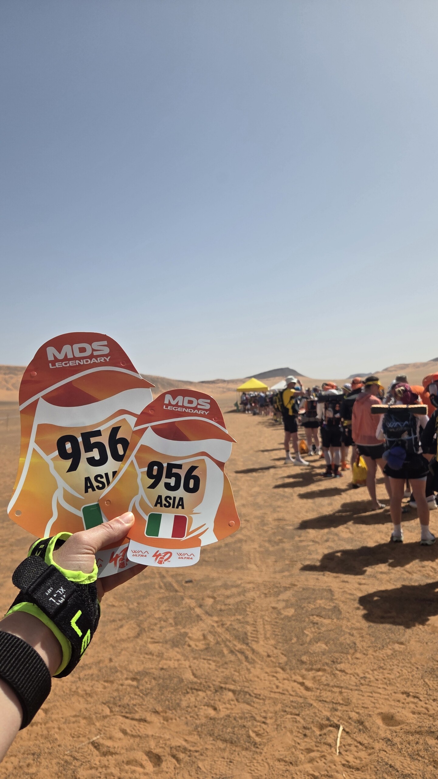 20260404_110455 Asia Menci durante la preparazione Marathon des Sables