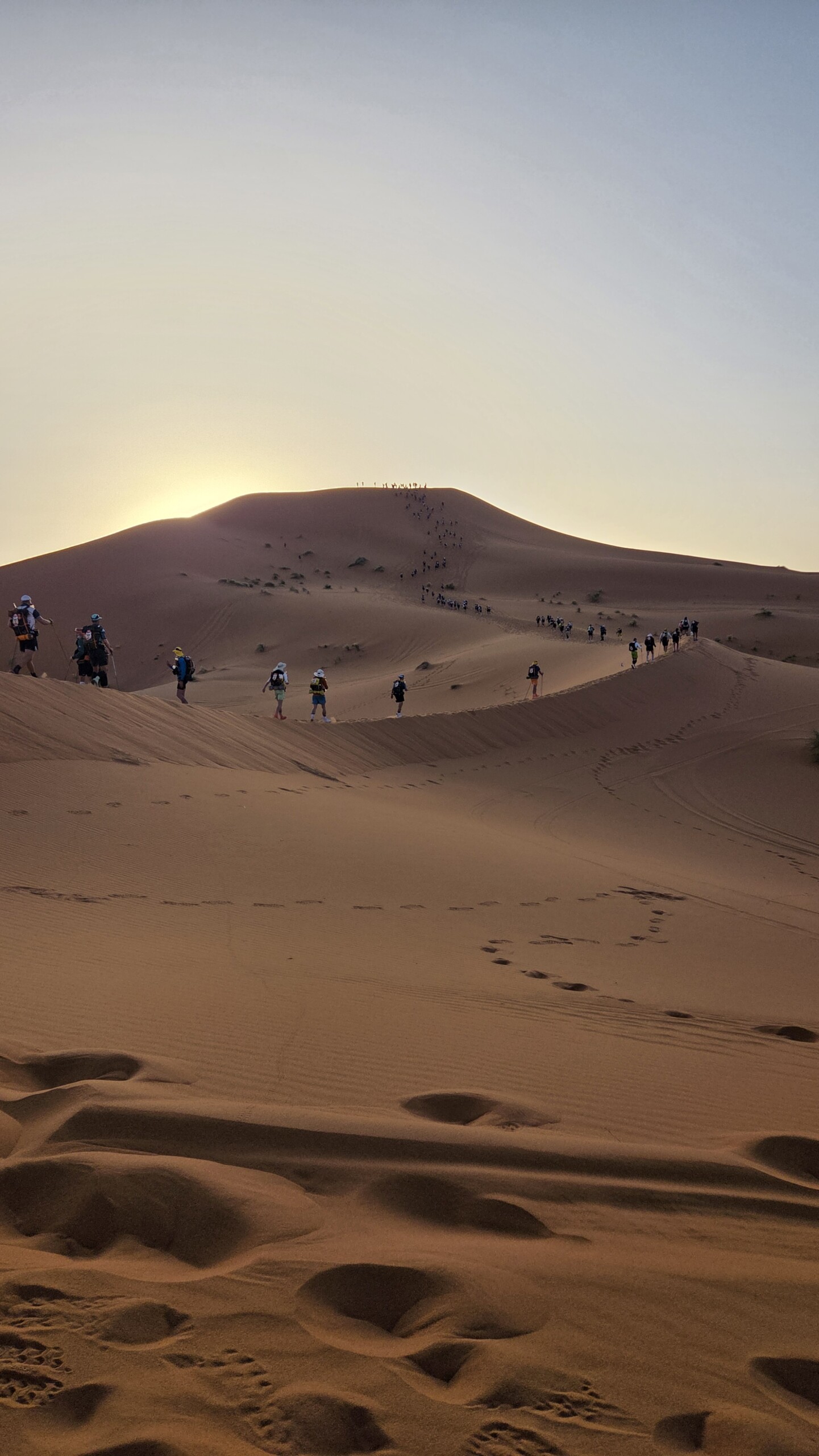 20260408_072844 Asia Menci sulle dune del Sahara durante una tappa della Marathon des Sables