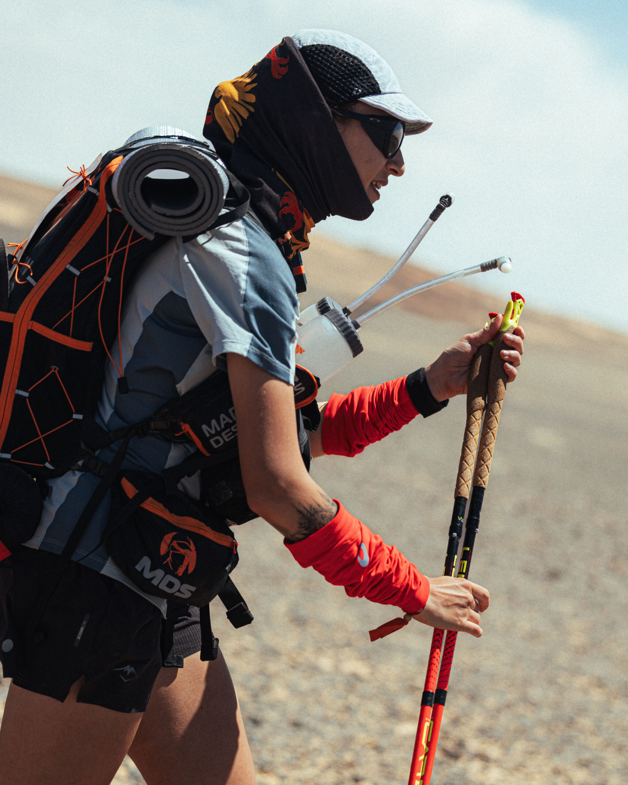 Asia durante la Marathon des Sables